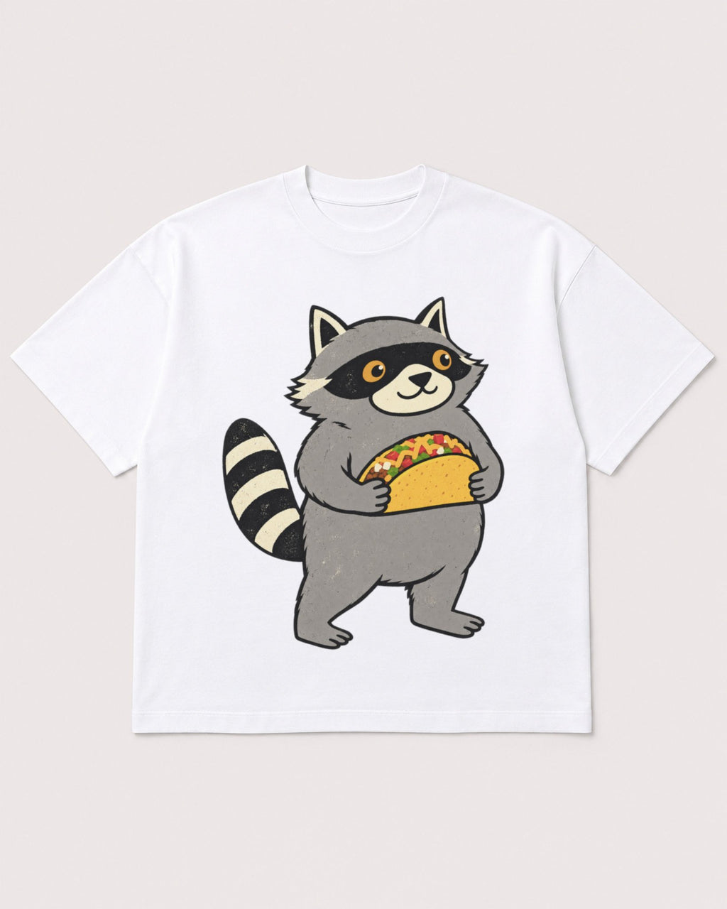 Mockup Boxy Heavyweight Tee White product