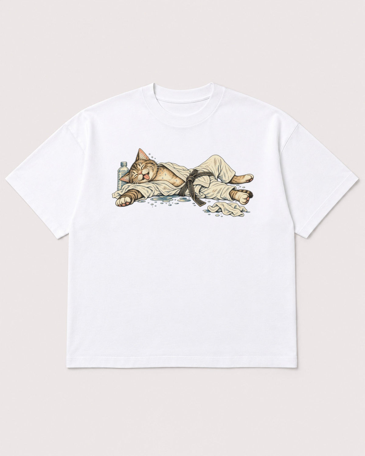 Mockup Boxy Heavyweight Tee White product
