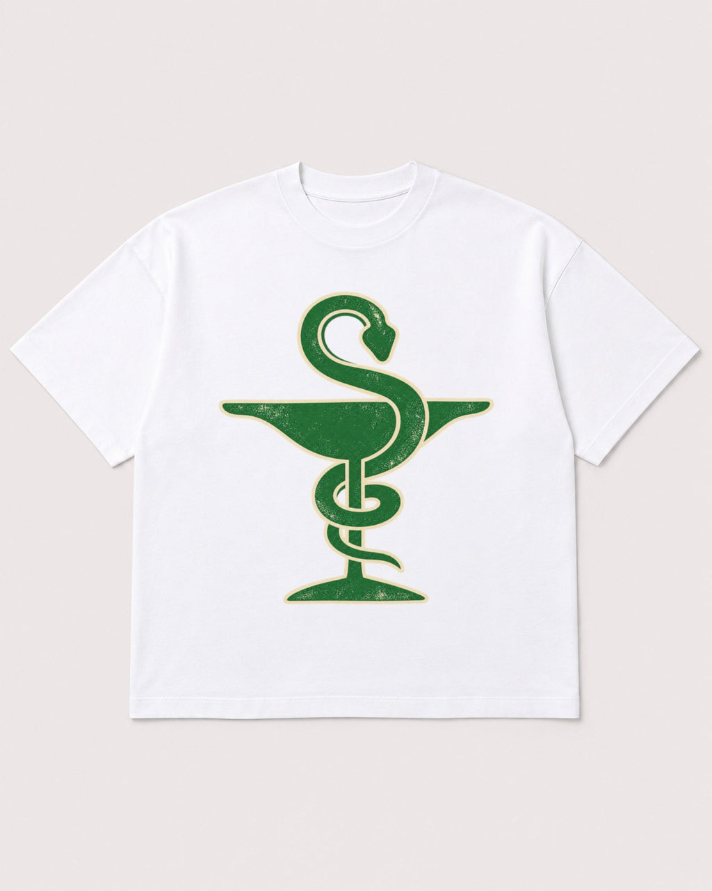 Mockup Boxy Heavyweight Tee White product