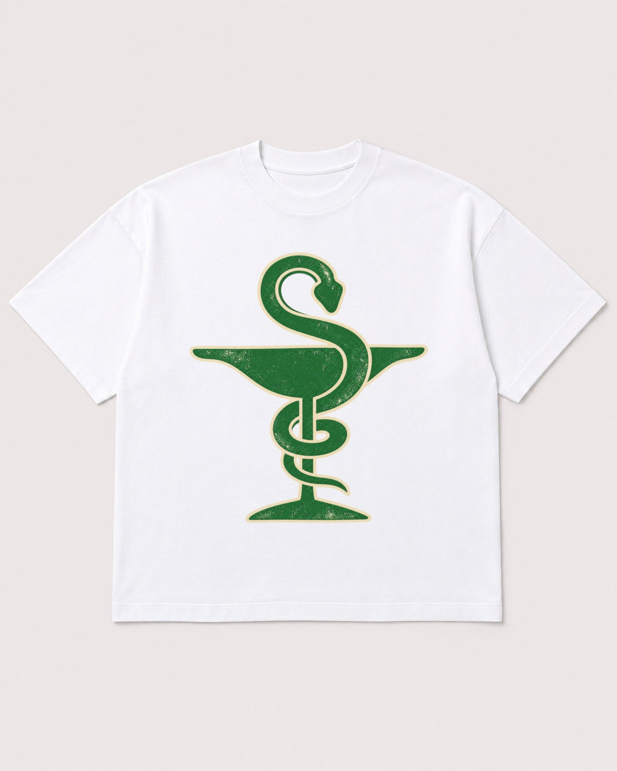 Mockup Boxy Heavyweight Tee White product