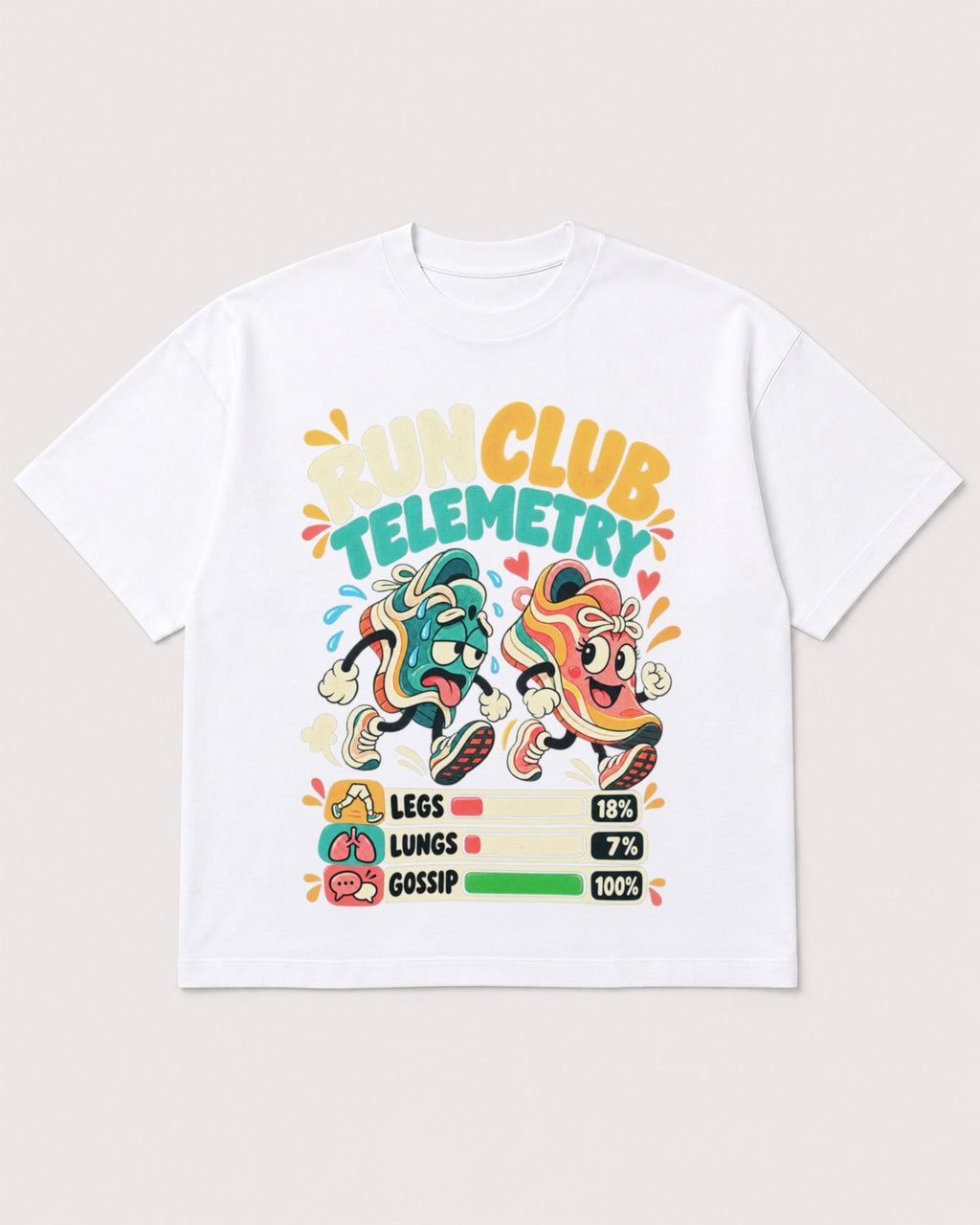 Mockup Boxy Heavyweight Tee White product