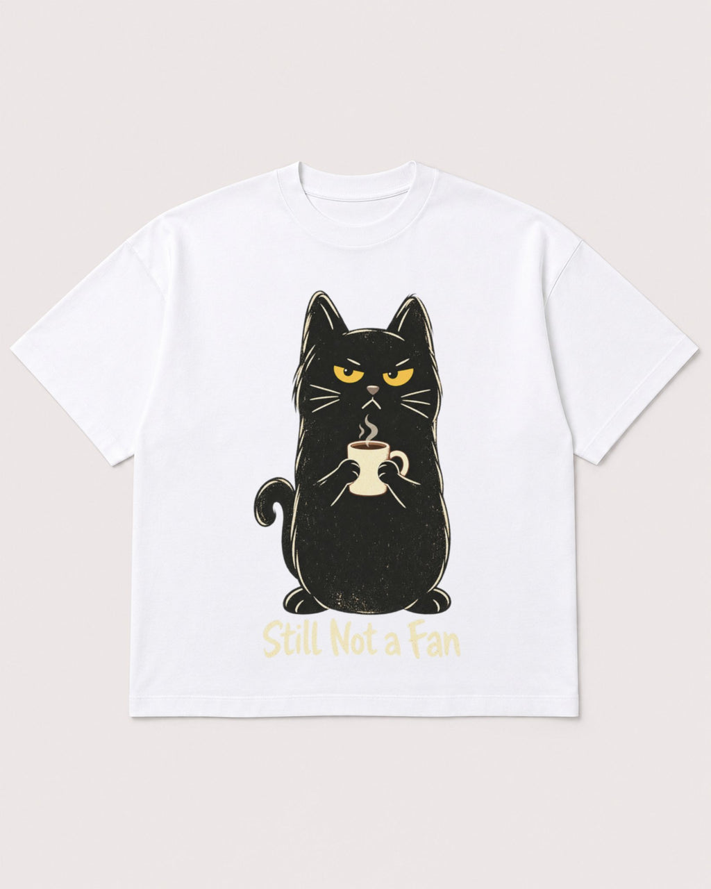 Mockup Boxy Heavyweight Tee White product