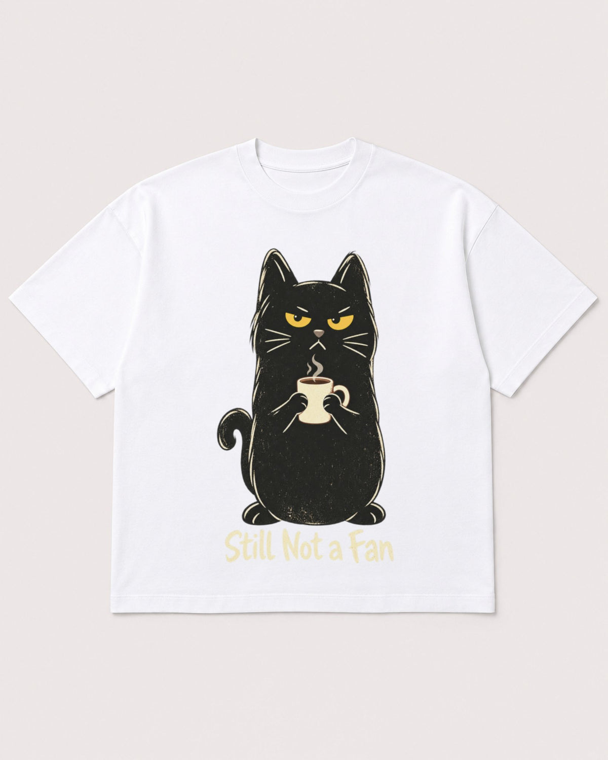 Mockup Boxy Heavyweight Tee White product