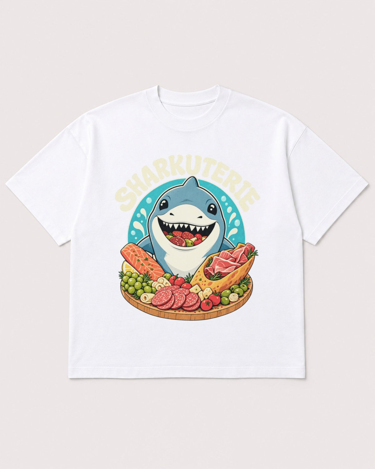 Mockup Boxy Heavyweight Tee White product
