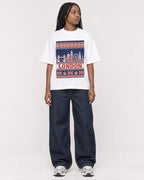Mockup Boxy Heavyweight Tee White female full-body 04