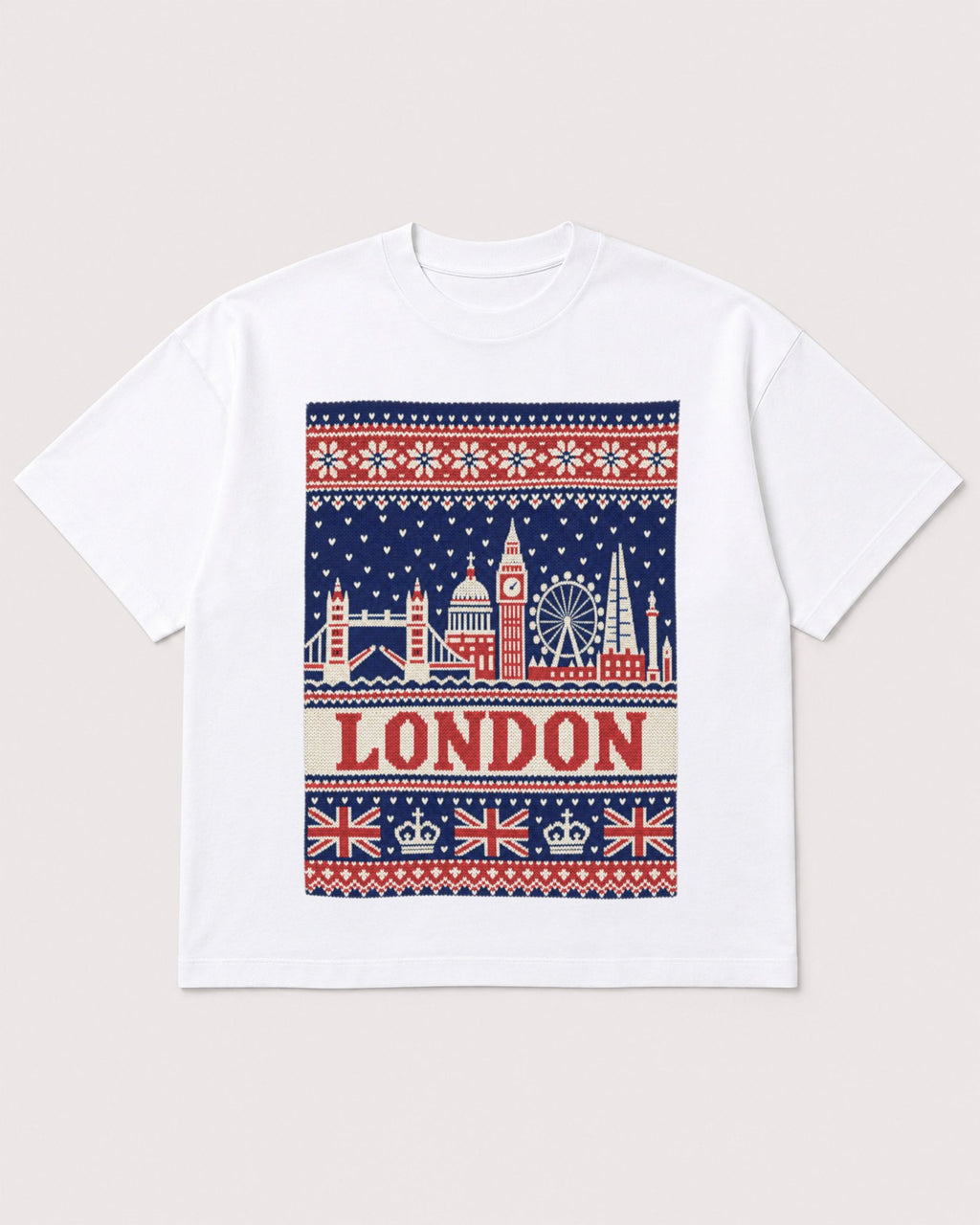 Mockup Boxy Heavyweight Tee White product