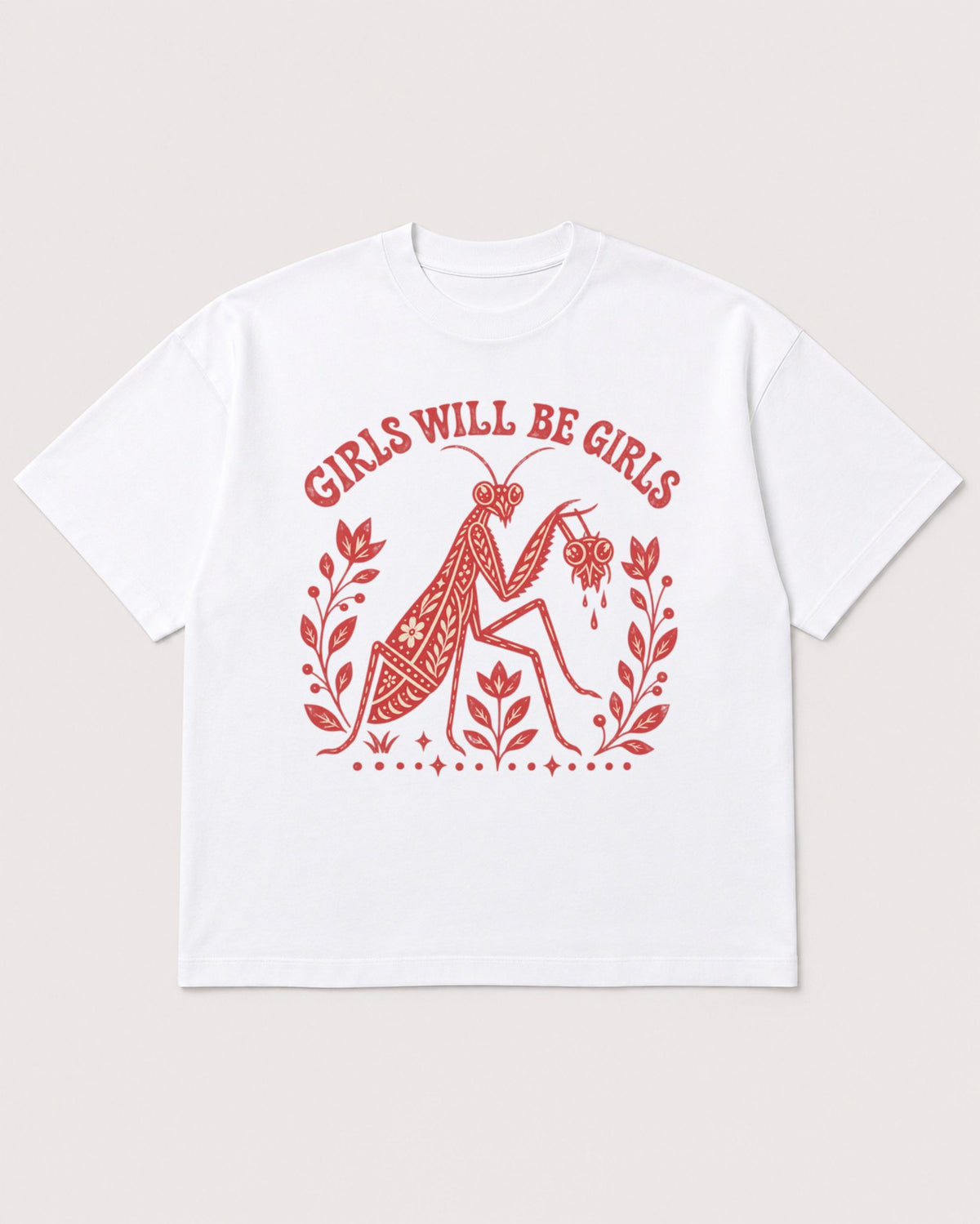 Mockup Boxy Heavyweight Tee White product