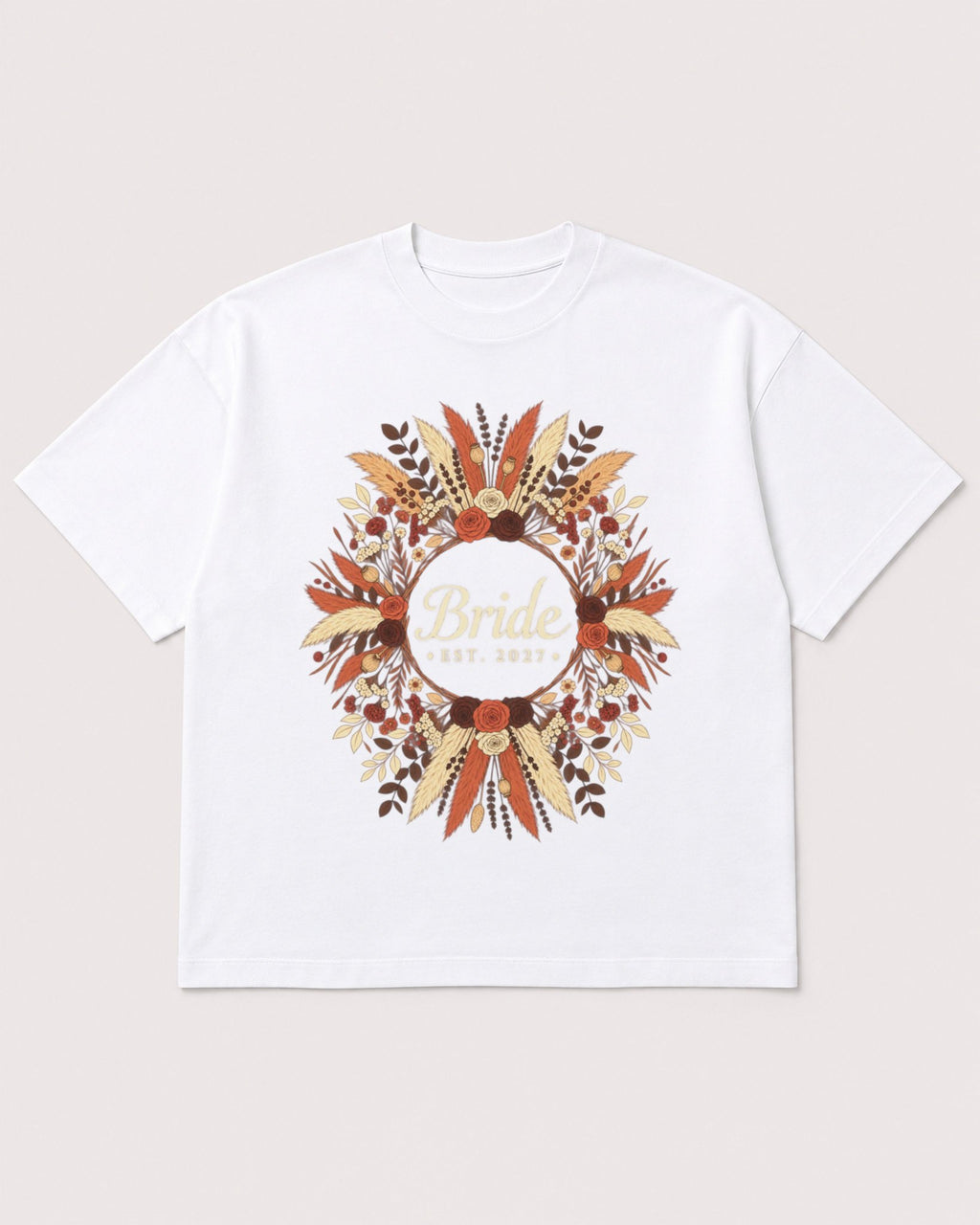 Mockup Boxy Heavyweight Tee White product
