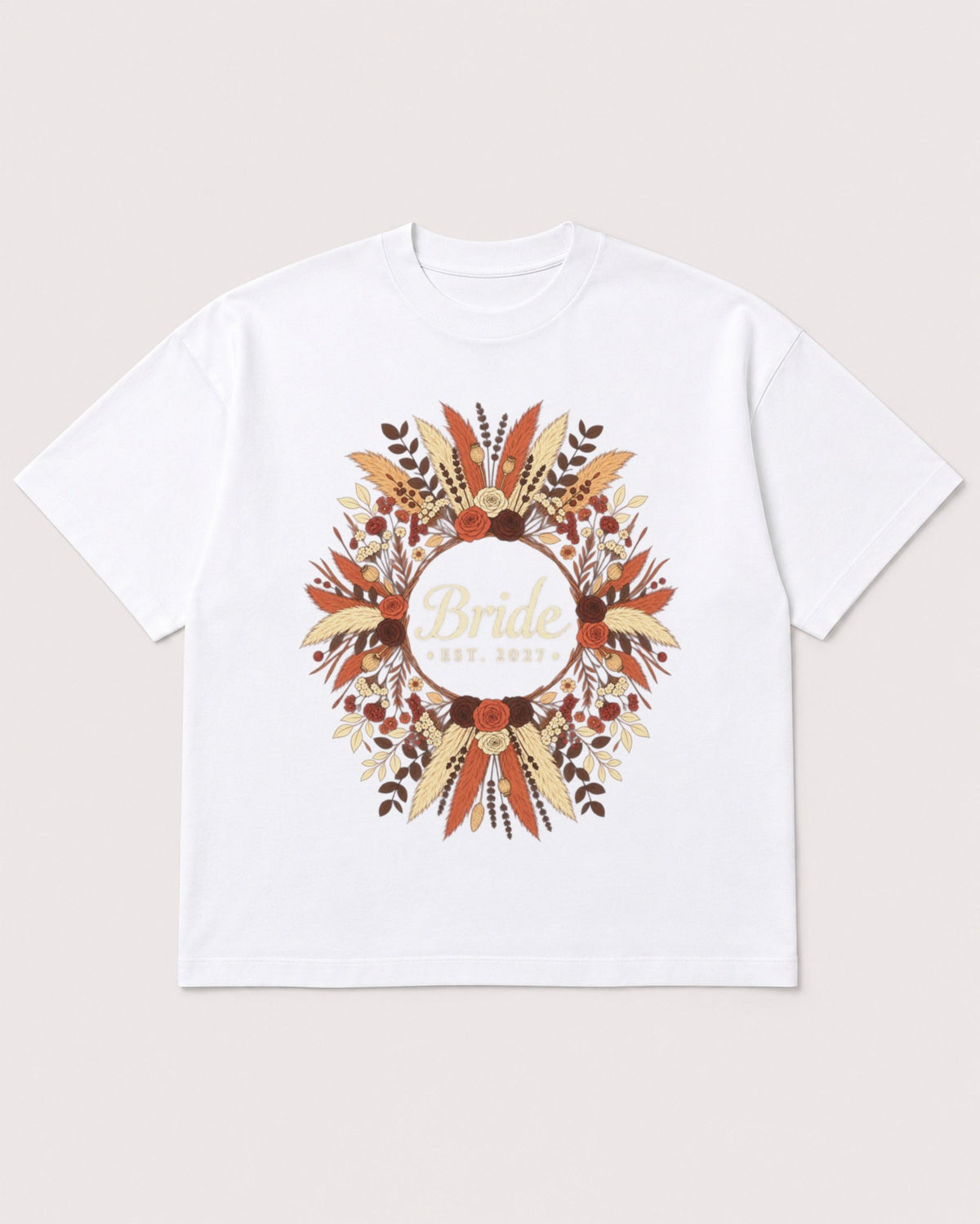 Mockup Boxy Heavyweight Tee White product