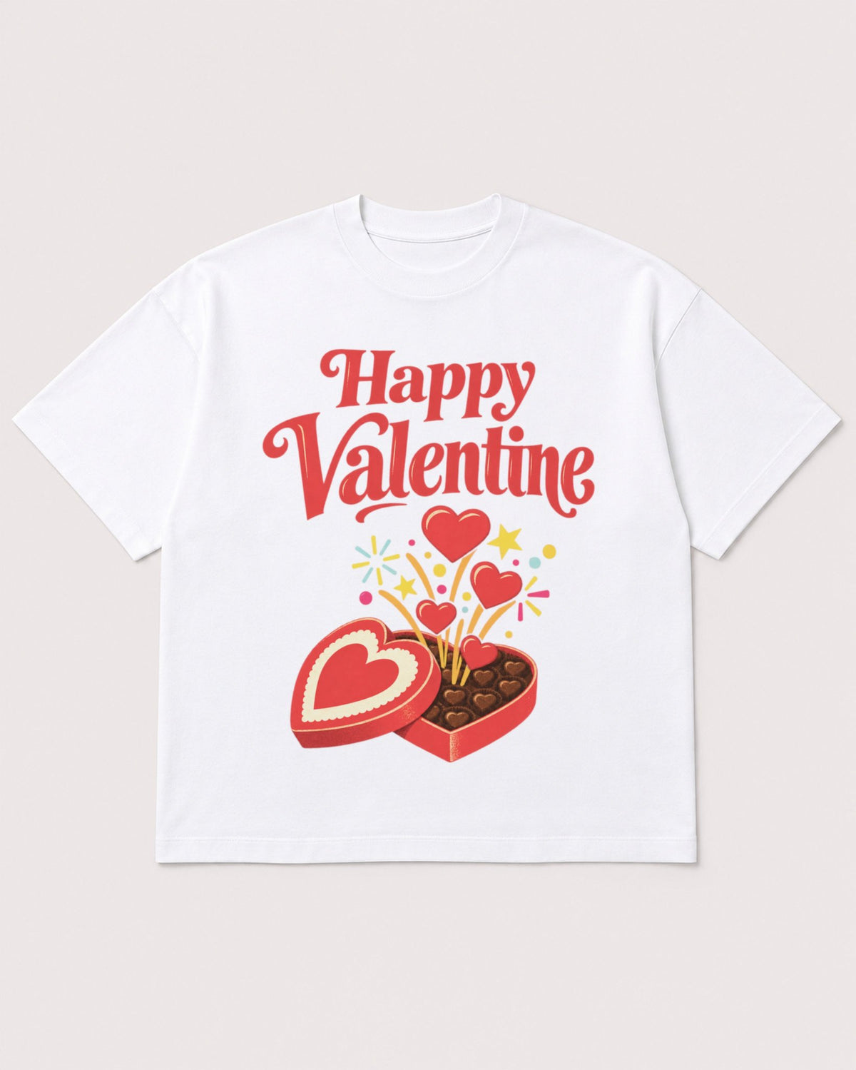 Mockup Boxy Heavyweight Tee White product