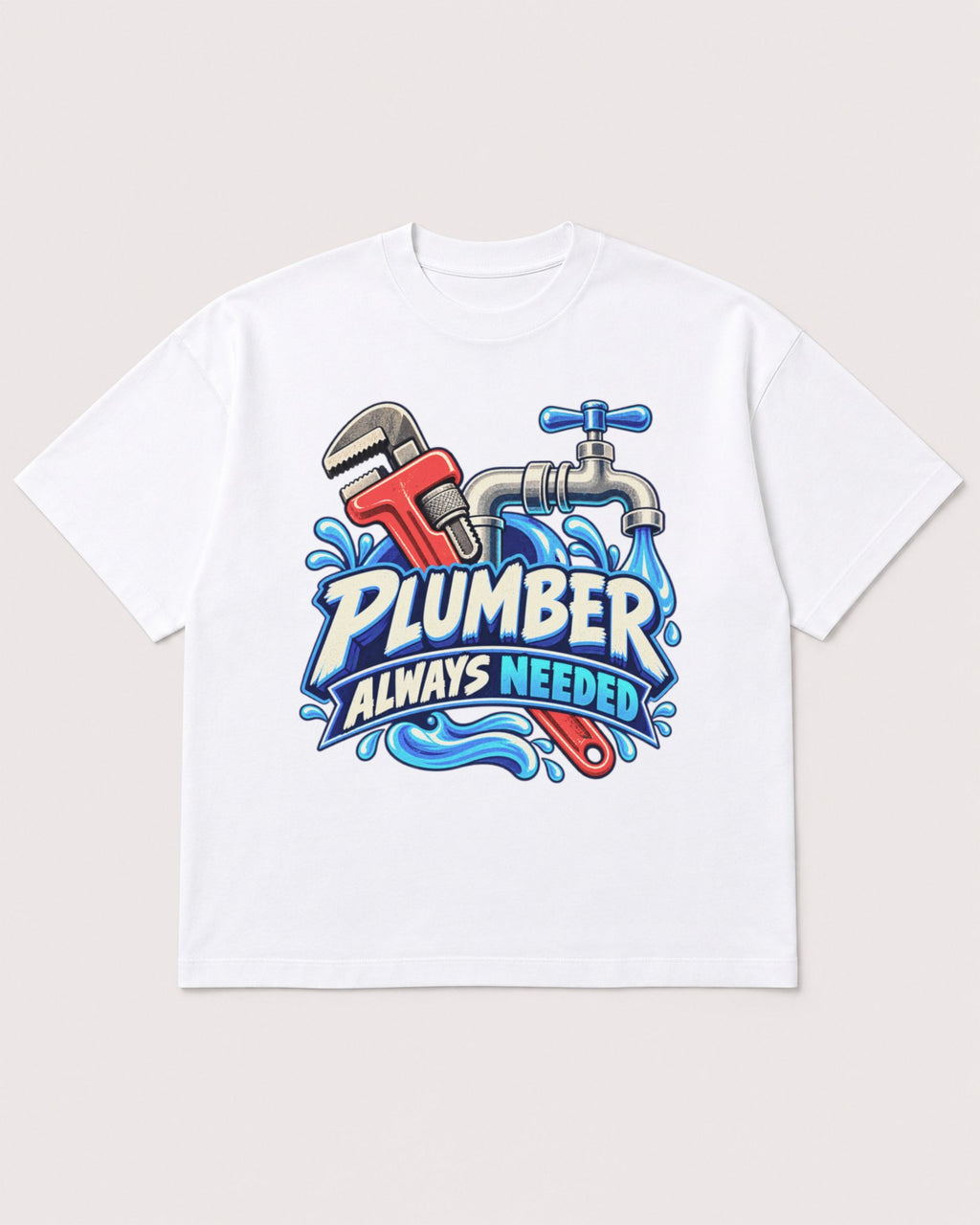 Mockup Boxy Heavyweight Tee White product