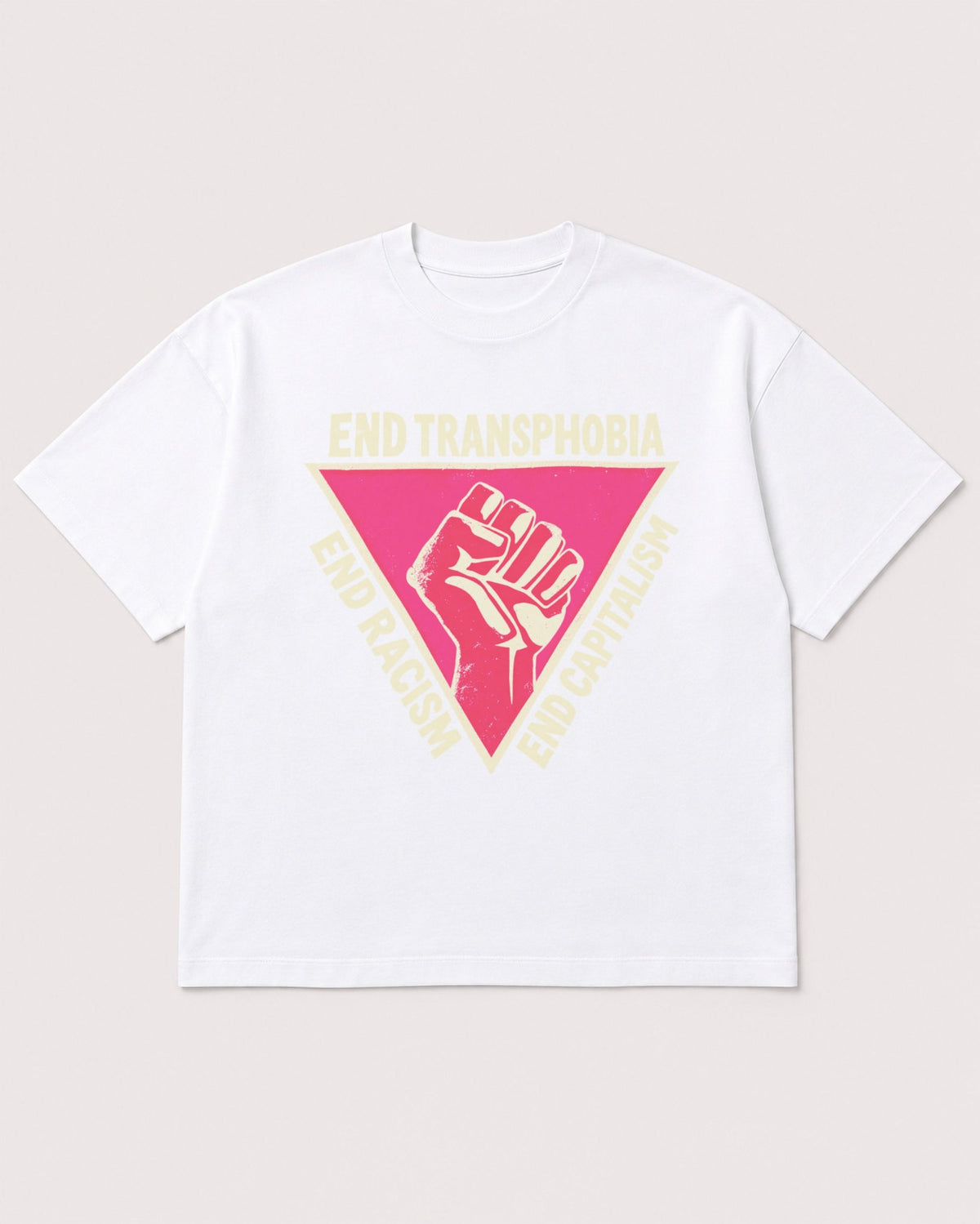 Mockup Boxy Heavyweight Tee White product