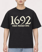 Mockup Boxy Heavyweight Tee Black male close-up 01