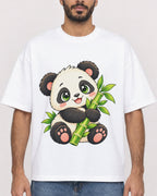 Mockup Boxy Heavyweight Tee White male close-up 07