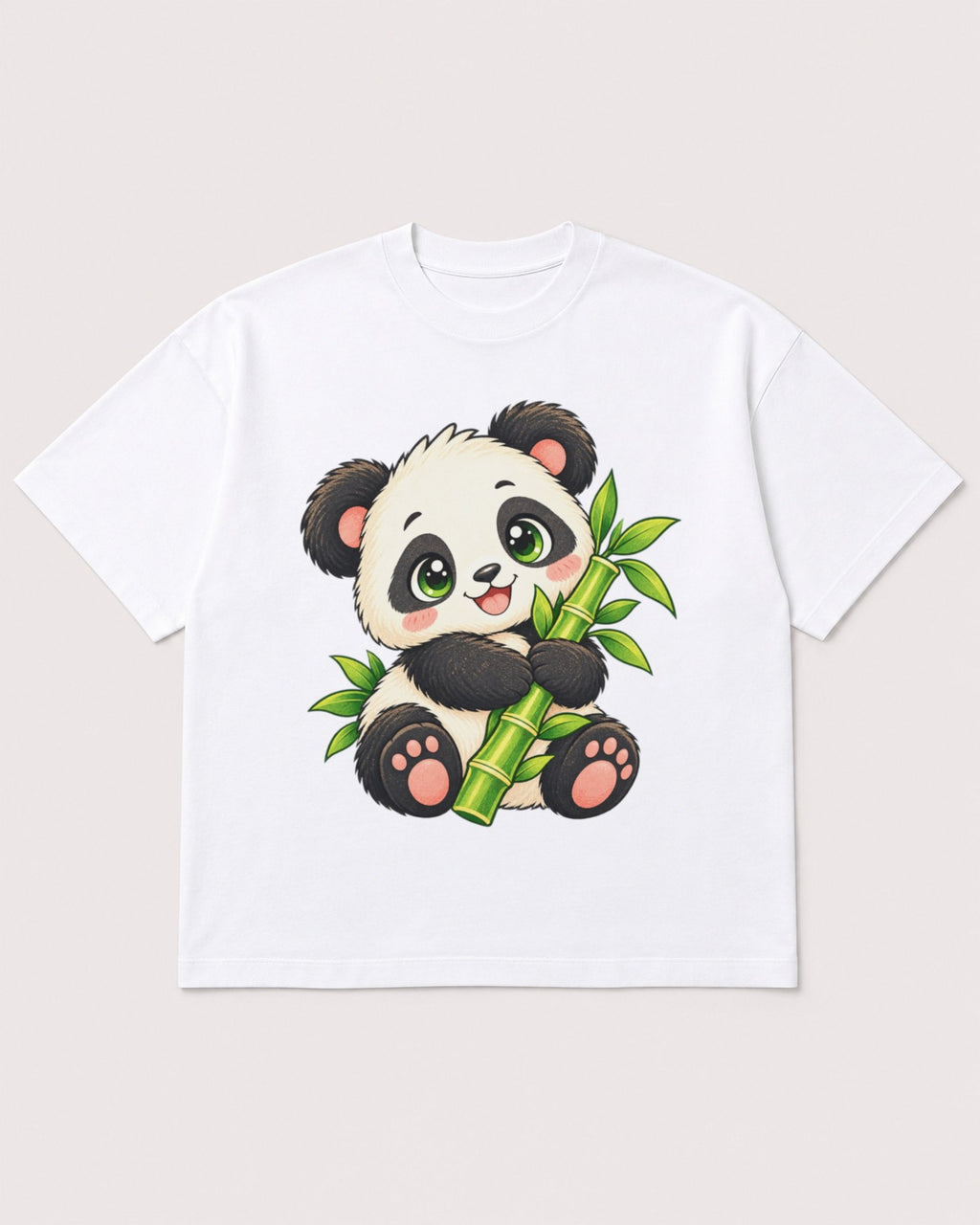 Mockup Boxy Heavyweight Tee White product