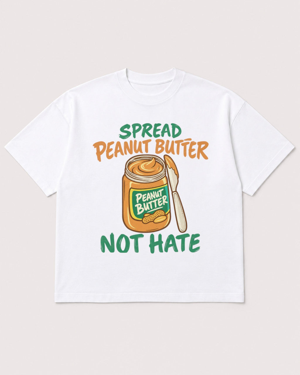 Mockup Boxy Heavyweight Tee White product