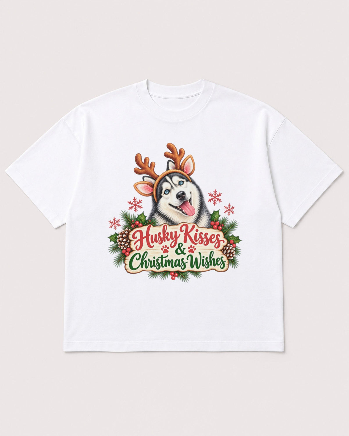 Mockup Boxy Heavyweight Tee White product