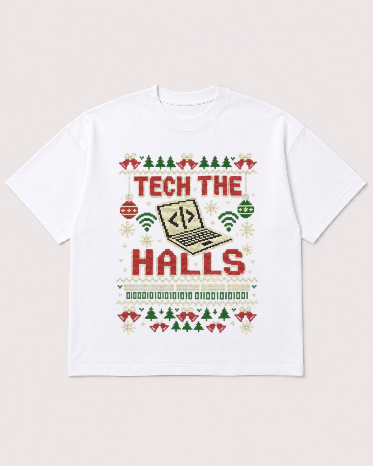 Mockup Boxy Heavyweight Tee White product