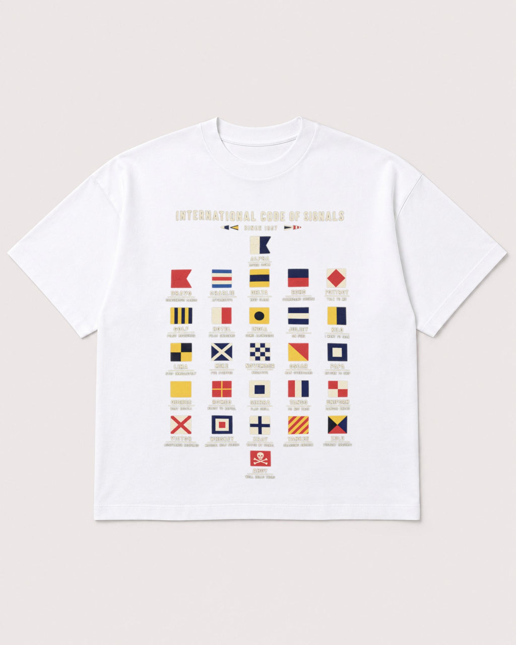 Mockup Boxy Heavyweight Tee White product