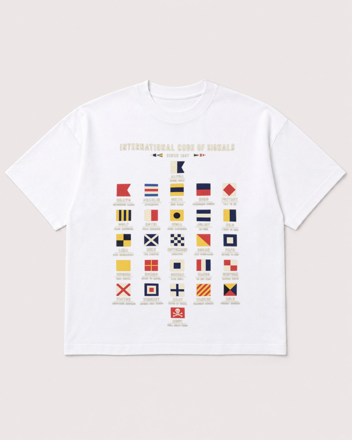 Mockup Boxy Heavyweight Tee White product