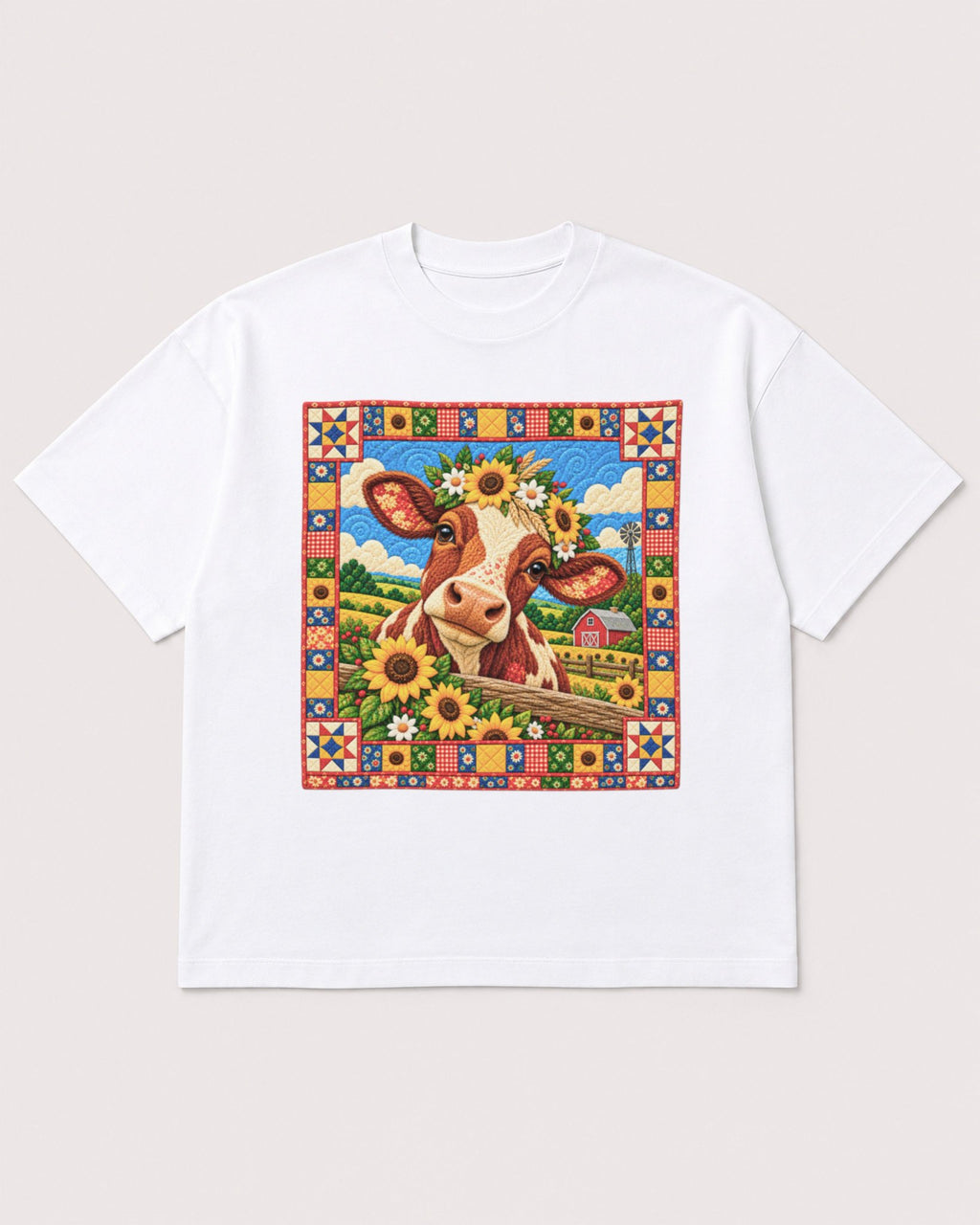 Mockup Boxy Heavyweight Tee White product