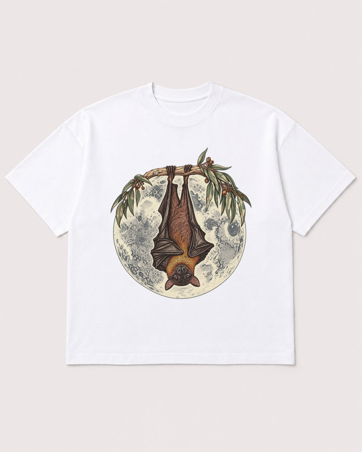 Mockup Boxy Heavyweight Tee White product
