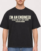 Mockup Boxy Heavyweight Tee Black male close-up 38