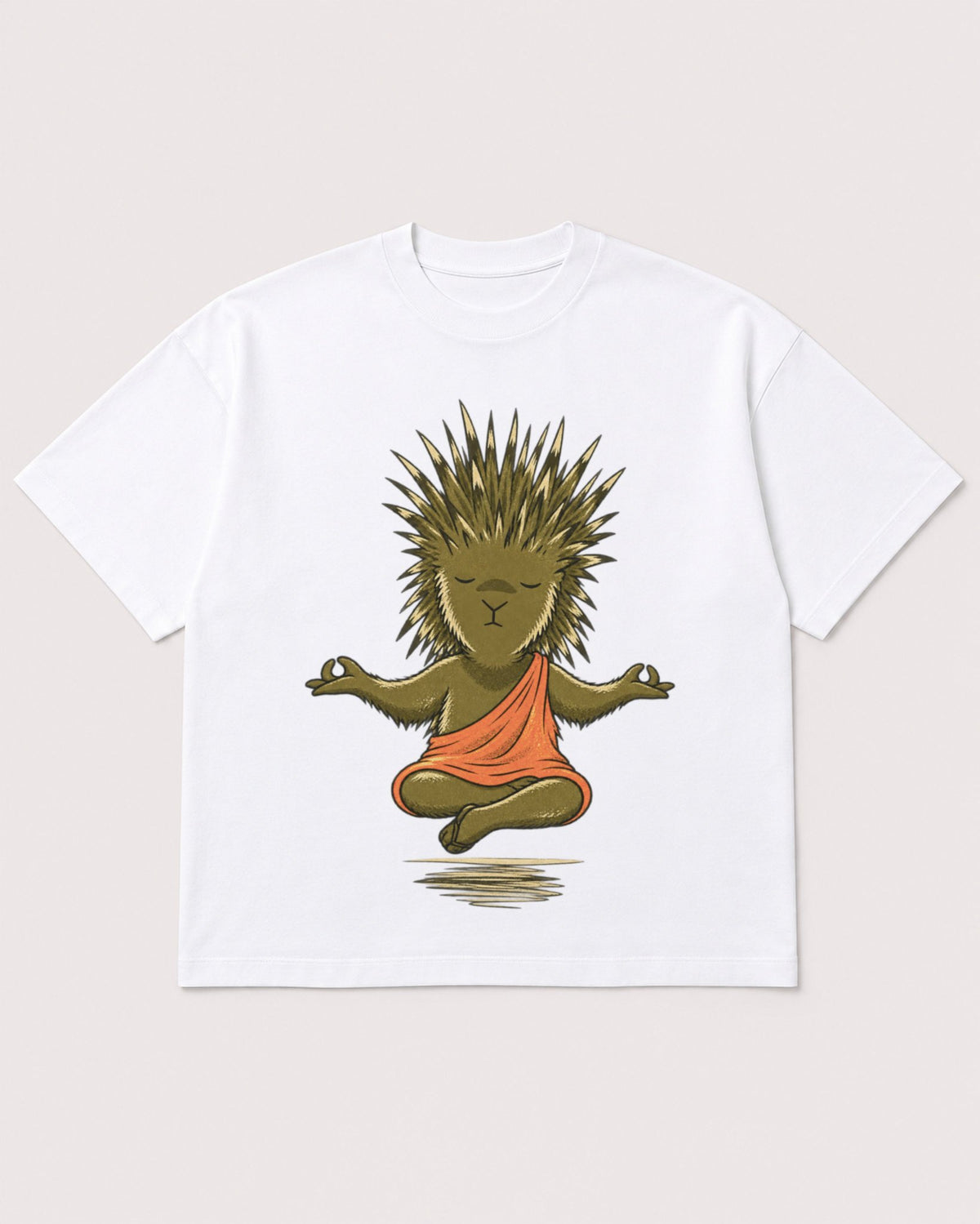 Mockup Boxy Heavyweight Tee White product