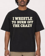 Mockup Boxy Heavyweight Tee Black male close-up 04