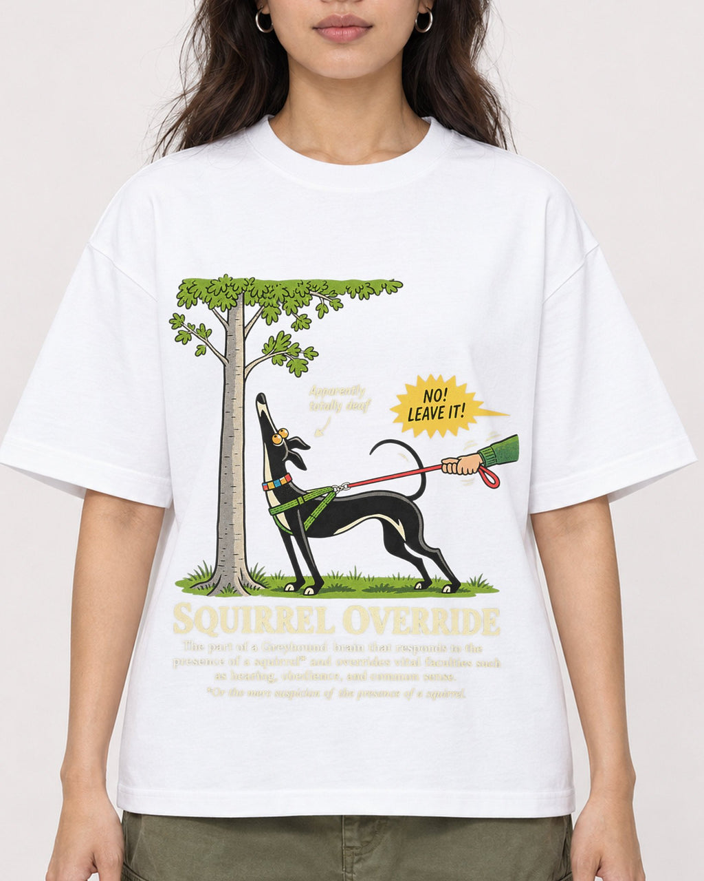 Mockup Boxy Heavyweight Tee White female close-up 02