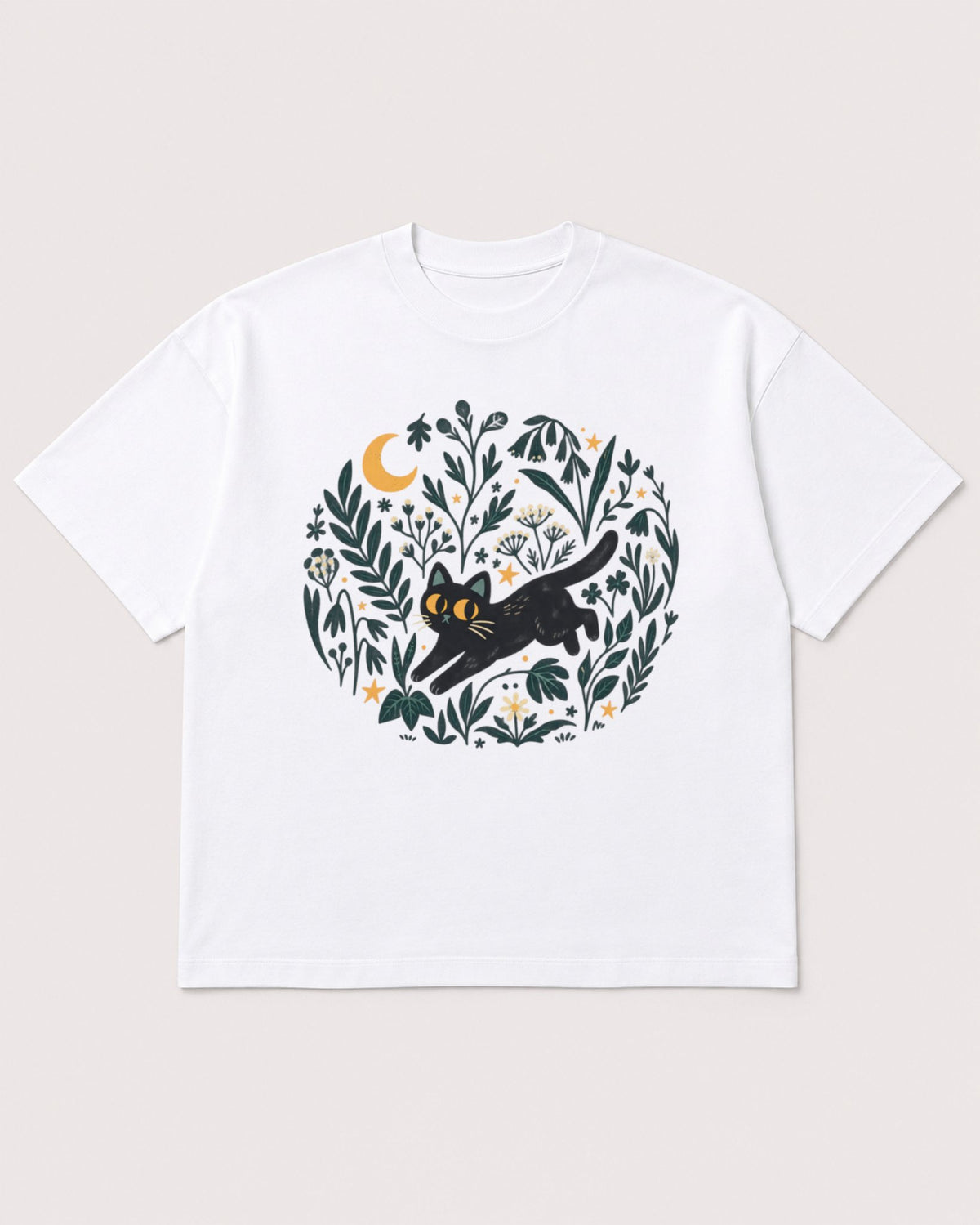 Mockup Boxy Heavyweight Tee White product