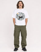 Mockup Boxy Heavyweight Tee White male full-body 49