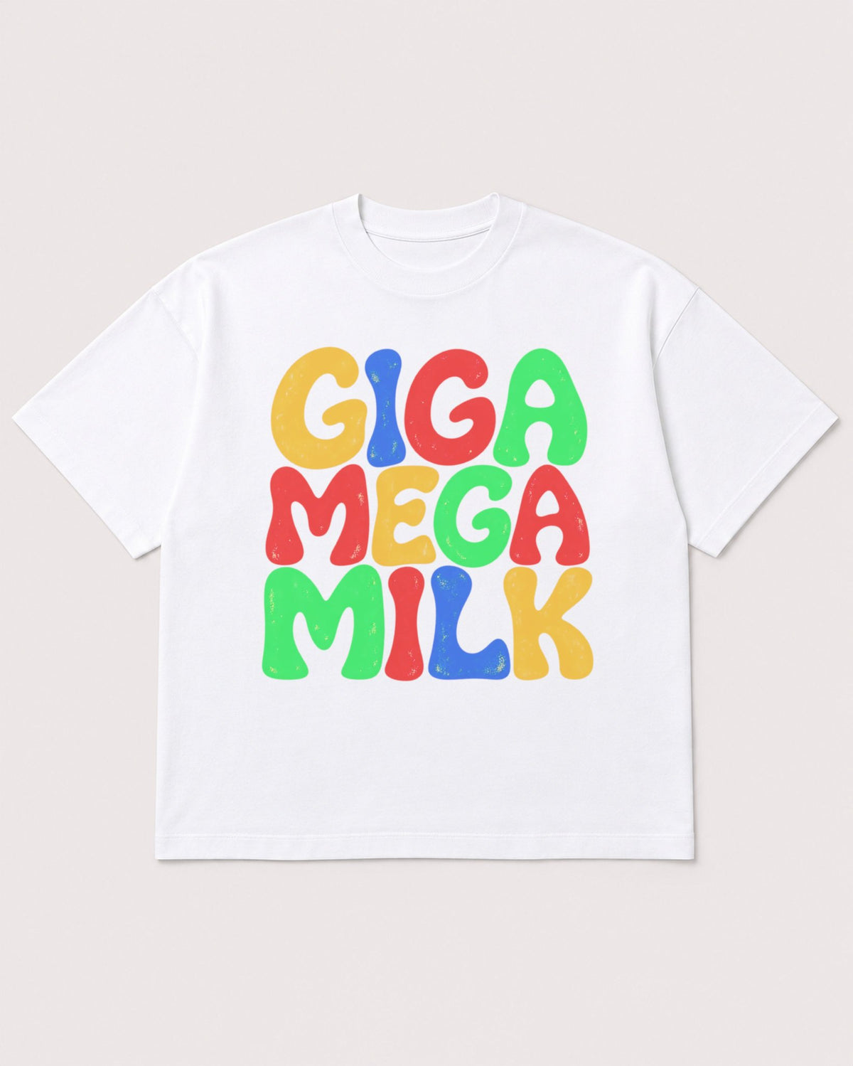 Mockup Boxy Heavyweight Tee White product