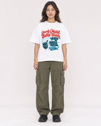 Mockup Boxy Heavyweight Tee White female full-body 02
