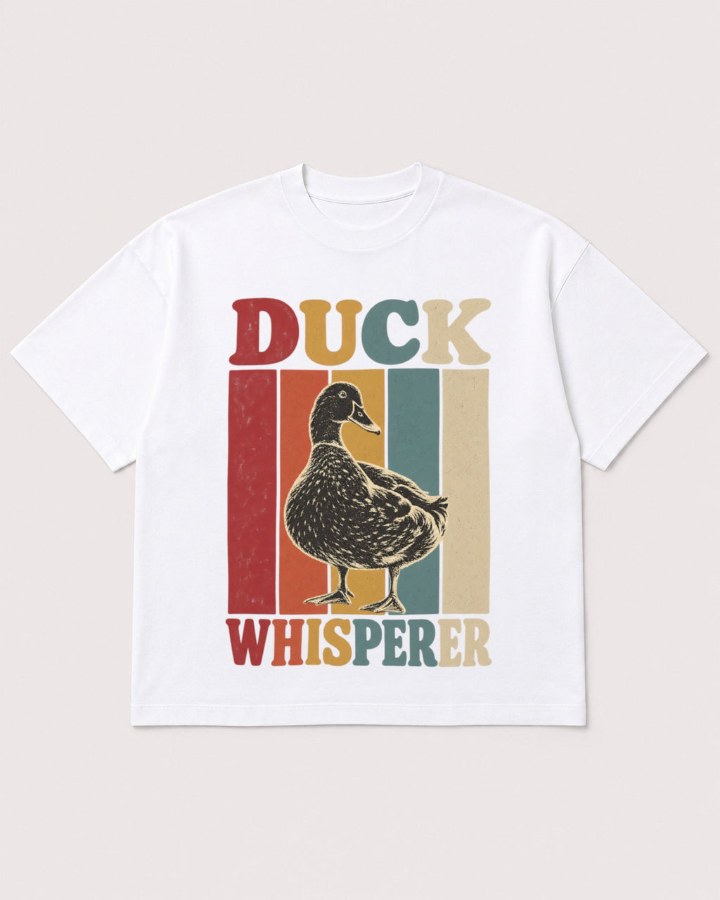 Mockup Boxy Heavyweight Tee White product