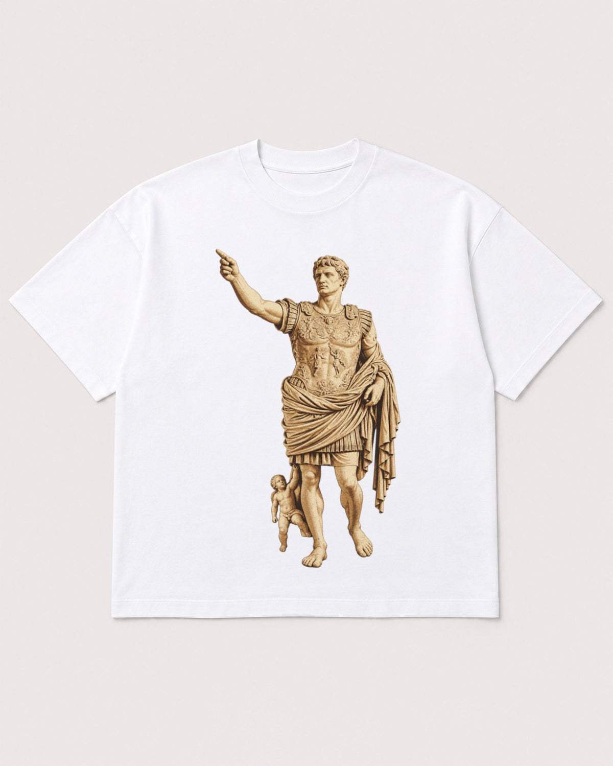 Mockup Boxy Heavyweight Tee White product