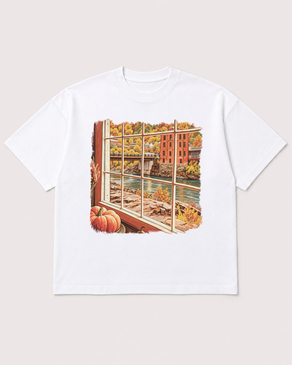 Mockup Boxy Heavyweight Tee White product