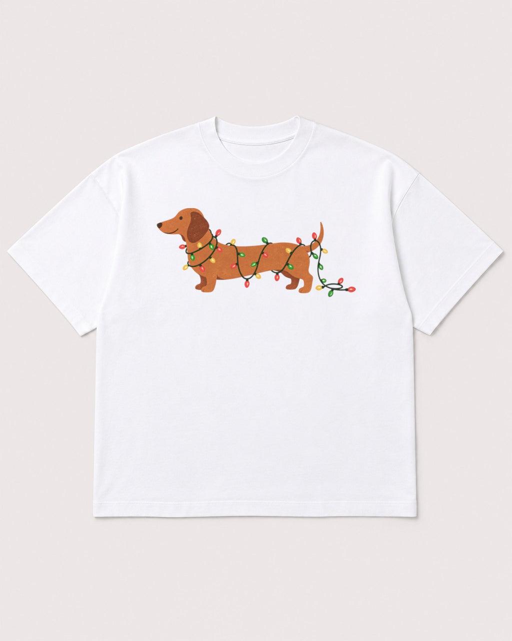 Mockup Boxy Heavyweight Tee White product