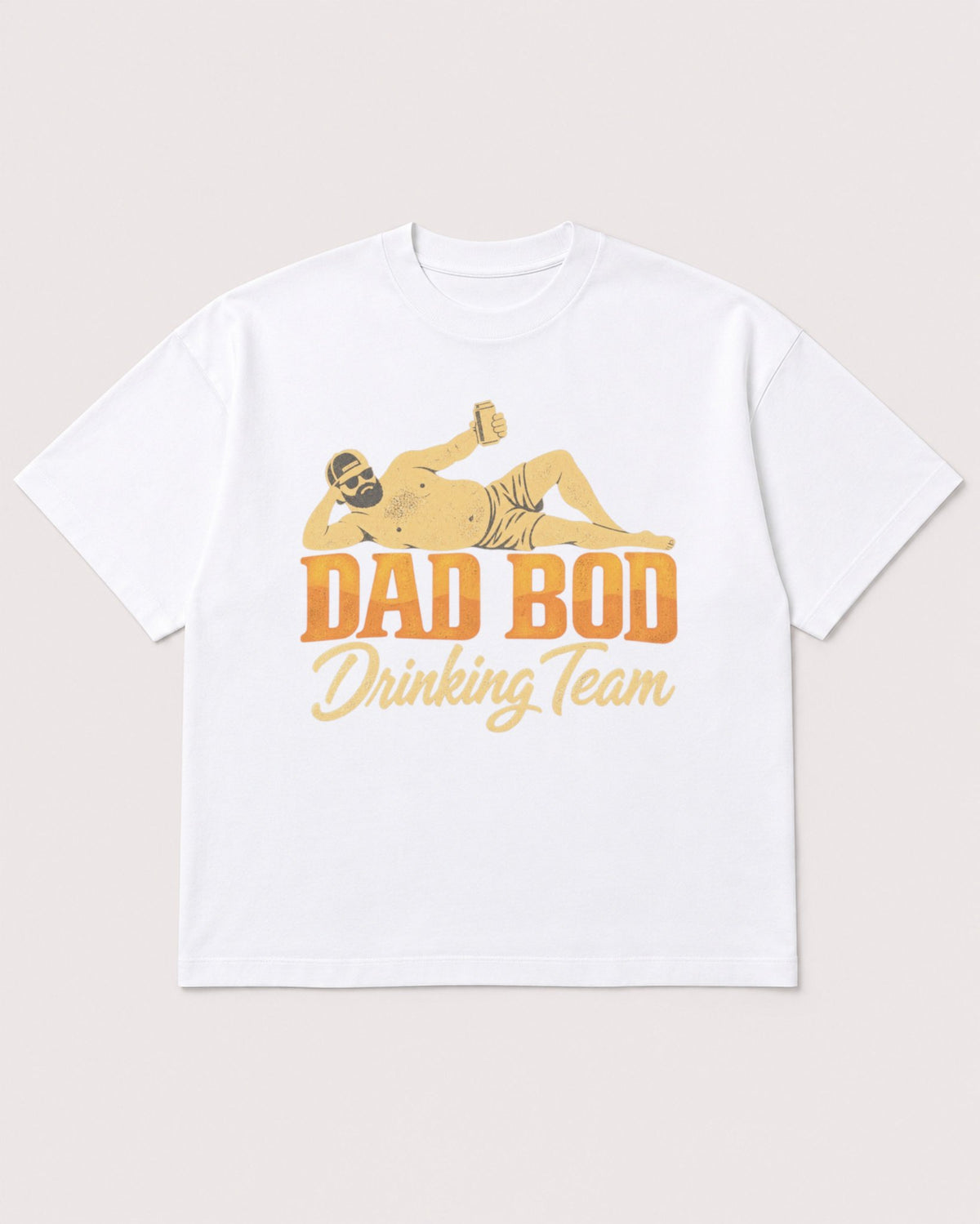 Mockup Boxy Heavyweight Tee White product