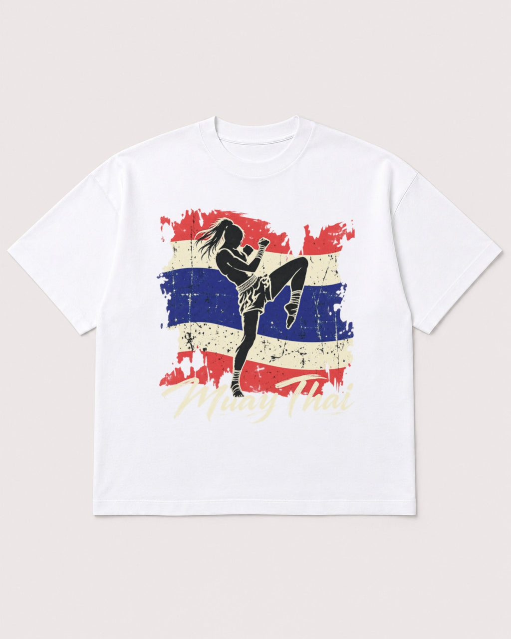 Mockup Boxy Heavyweight Tee White product