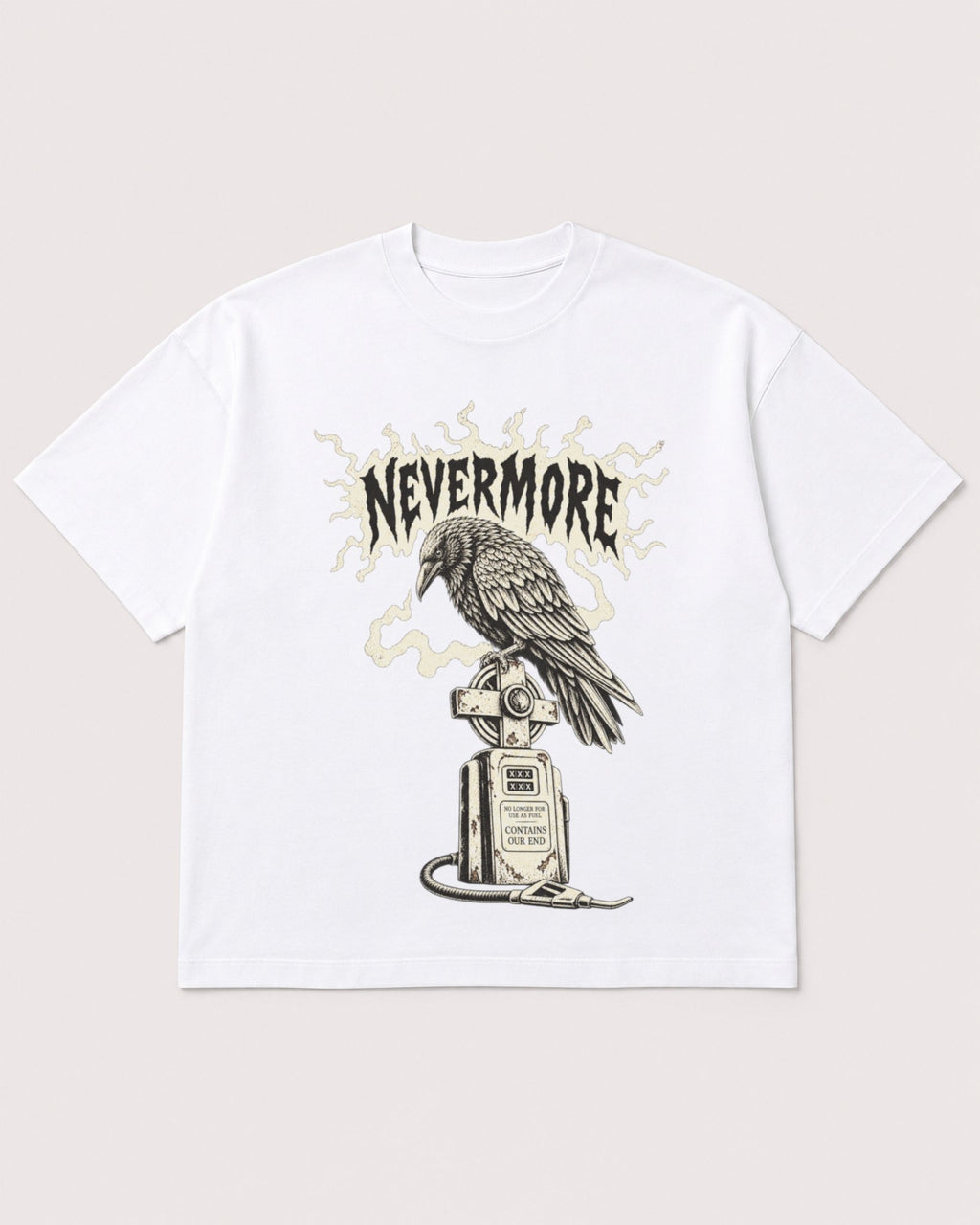 Mockup Boxy Heavyweight Tee White product