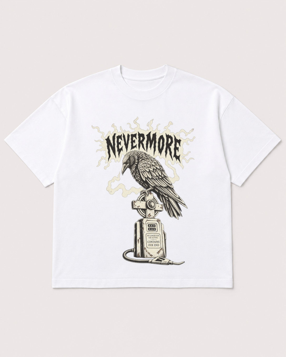 Mockup Boxy Heavyweight Tee White product