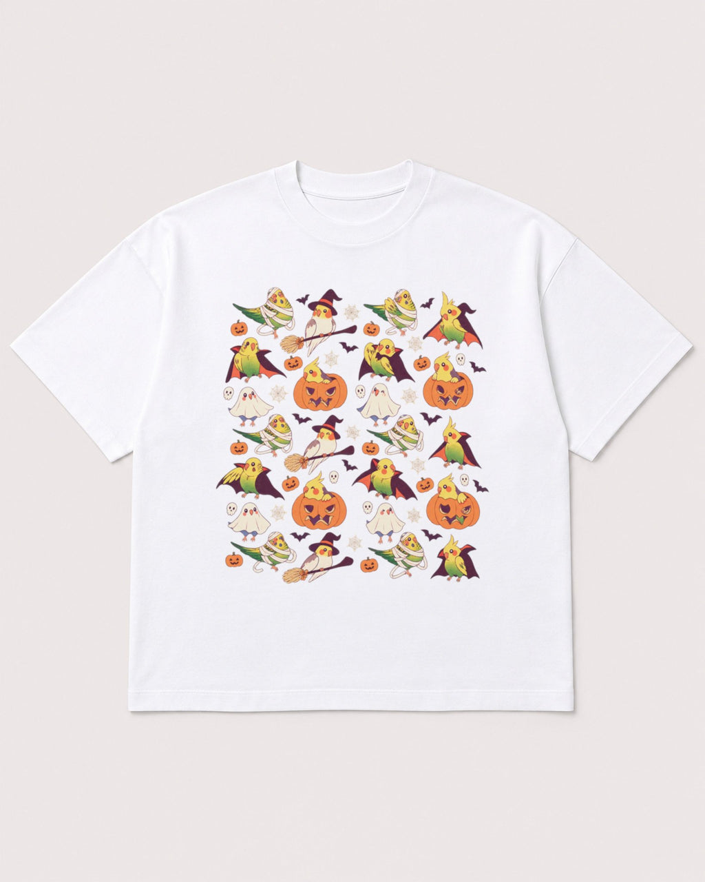 Mockup Boxy Heavyweight Tee White product