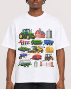 Mockup Boxy Heavyweight Tee White male close-up 05