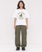 Mockup Boxy Heavyweight Tee White female full-body 02
