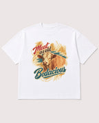 Mockup Boxy Heavyweight Tee White product