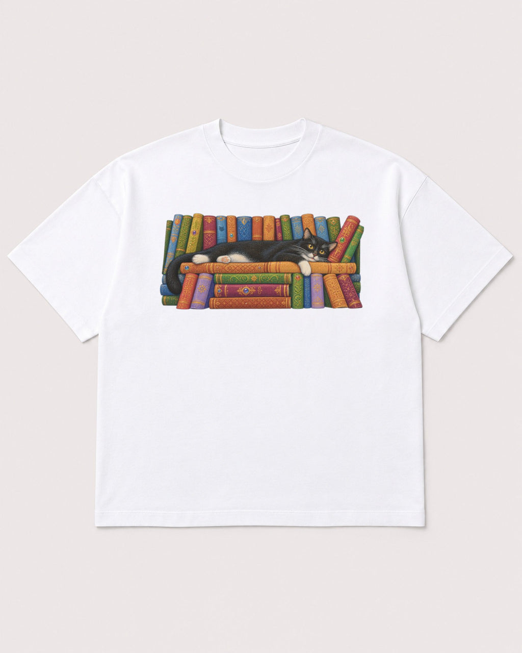 Mockup Boxy Heavyweight Tee White product
