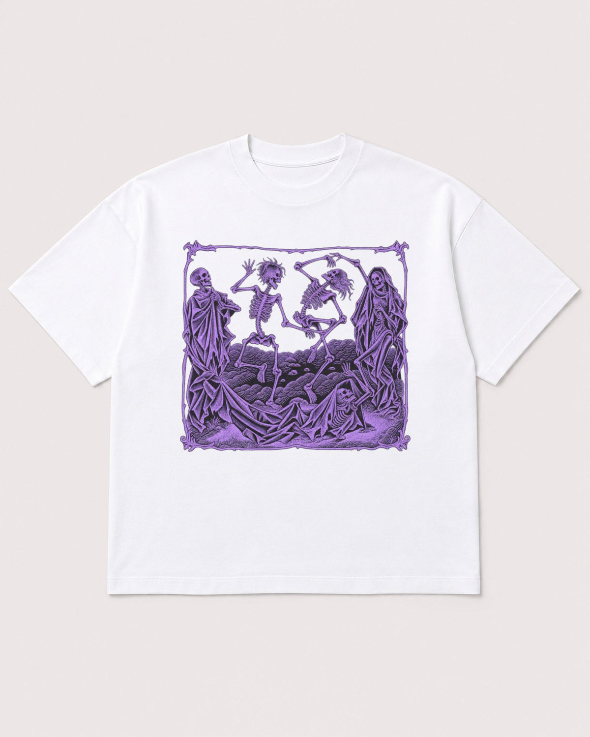 Mockup Boxy Heavyweight Tee White product