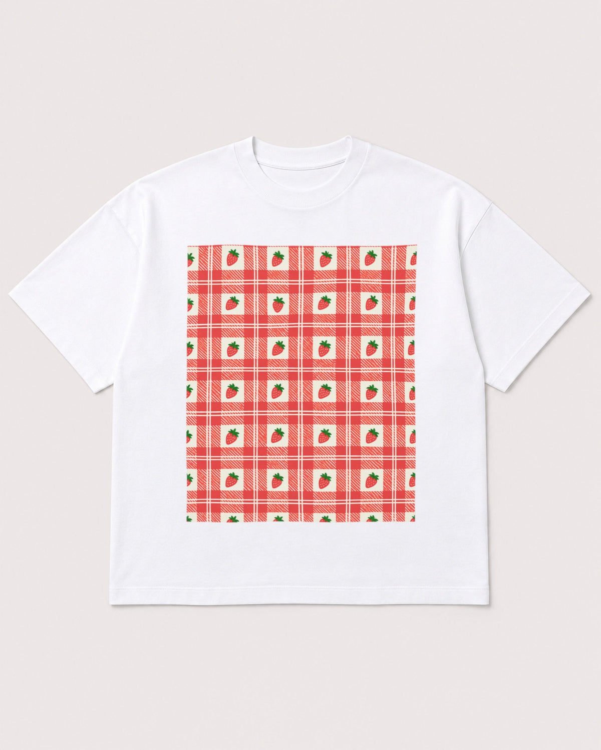 Mockup Boxy Heavyweight Tee White product