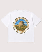 Mockup Boxy Heavyweight Tee White product